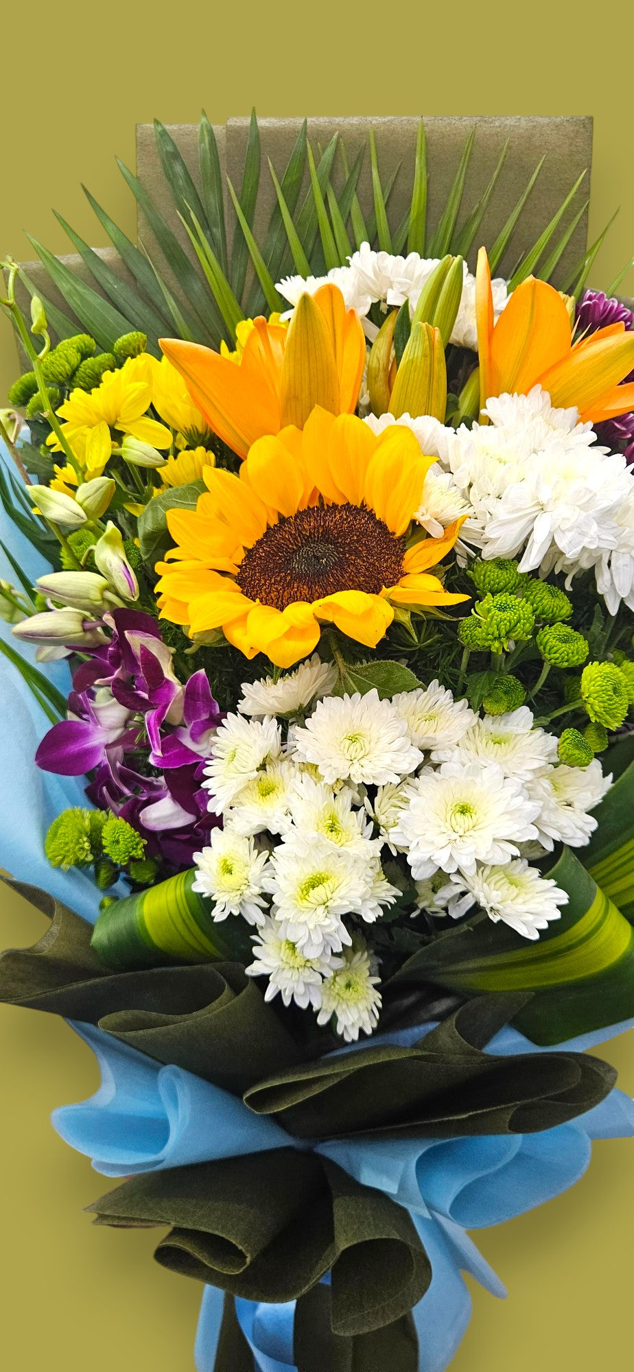 Blooming Grace | Orchids, Chrysanthemums, and Exotic Lilies