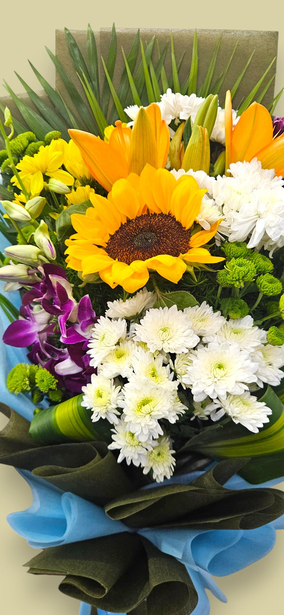 Blooming Grace | Orchids, Chrysanthemums, and Exotic Lilies