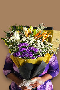 Exotic elegance | Featuring Orchids, Chrysanthemums, and Exotic Lilies