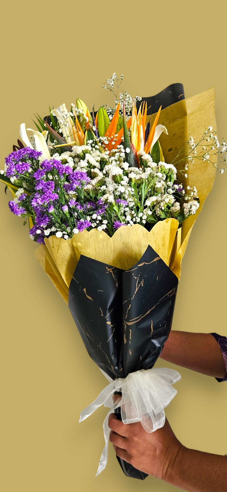 Exotic elegance | Featuring Orchids, Chrysanthemums, and Exotic Lilies