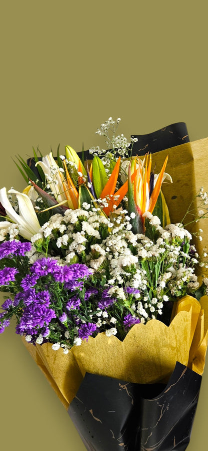 Exotic elegance | Featuring Orchids, Chrysanthemums, and Exotic Lilies